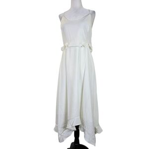 H by Halston Heritage Asymmetrical midi dress